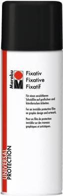 Immagine prodotto Marabu Vernice spray "Fissativo" spray 400 ml incolore (Trasparente, 400 ml)