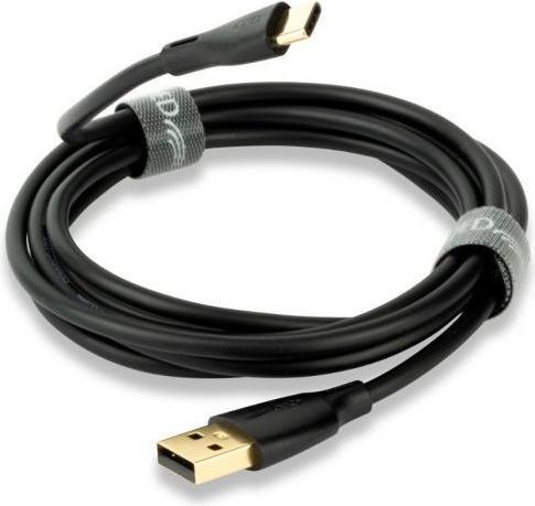 QED Connect Cable Usb-A (M) To Usb-C (M) 0.75 metres QE8184 (0.75 m, USB 3.2 Gen 1)