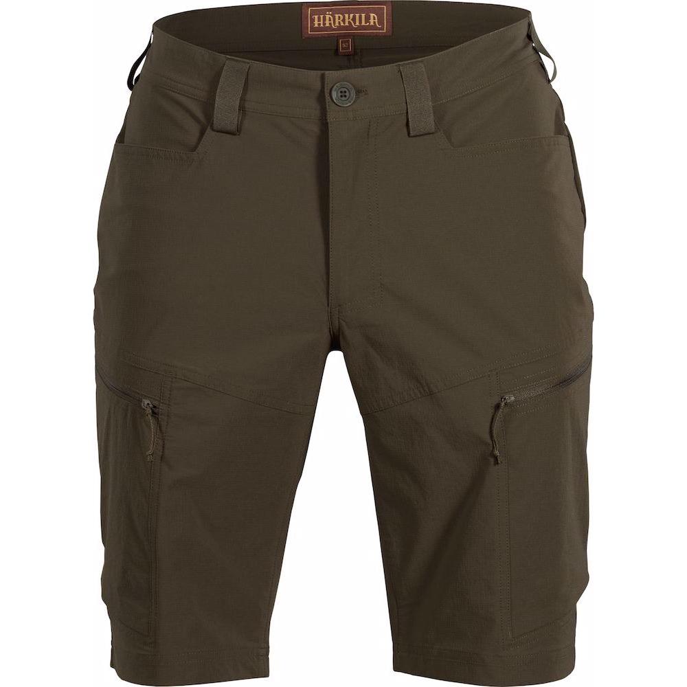 Härkila, Herren, Outdoorhose, Trail Shorts (48), Grün, 48