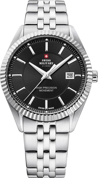 Actual product image Swiss Military quartz (Analogue wristwatch, 40 mm)