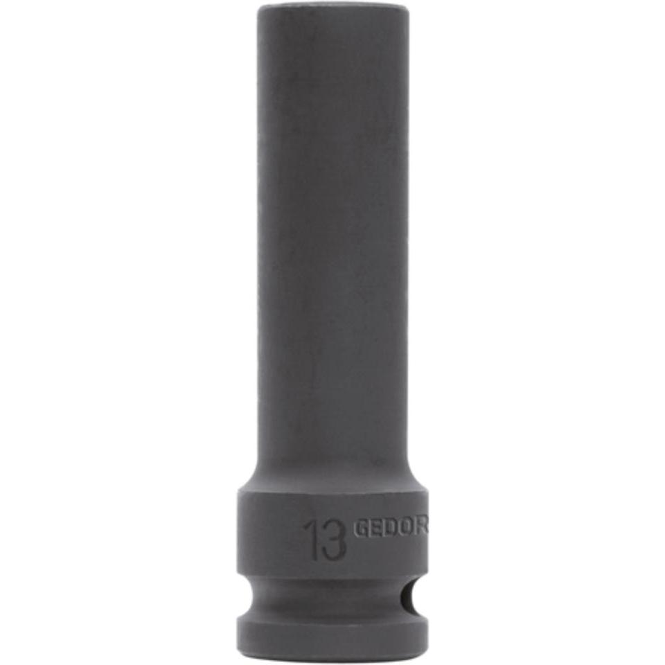 Gedore Red, Steckschlüssel + Stecknuss, red R63001316 Kraftschraubereinsatz 1/2" 6-kant 13 mm Länge 78 mm (13 mm)