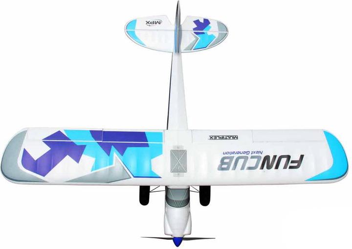Produktbild Multiplex RC Motorflugmodell RR FunCub NG blau Modellflugzeug (Motorflugzeug)