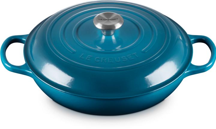 Produktbild Le Creuset Signature (30 cm, Bräter + Schmortopf, Gusseisen)