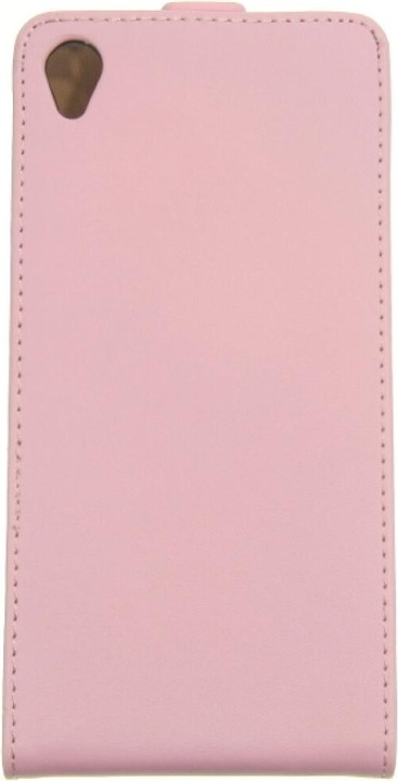 Image du produit OEM Etui à clapet en cuir fin pour Sony Z3 rose (Sony Xperia Z3, Sony Xperia Z3 Dual, Sony Xperia Z3v)