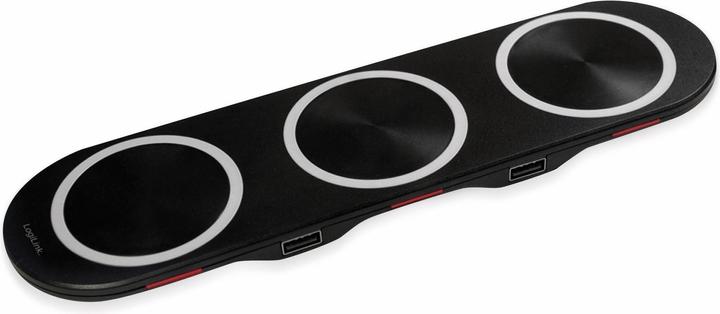 Actual product image LogiLink Wireless table charger (15 W)