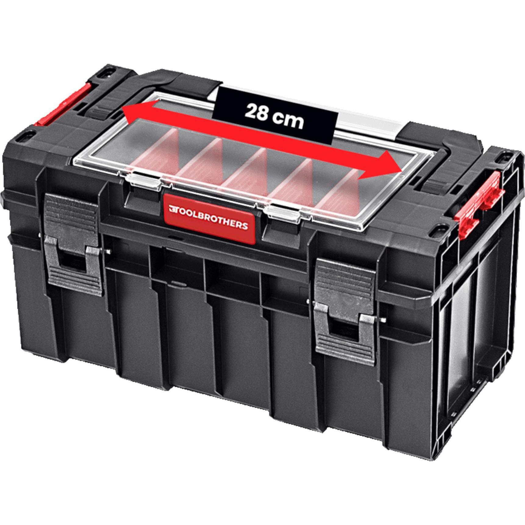 Tool Brothers, Werkzeugkoffer, Toolbrothers RHINO L Werkzeugkoffer ECO Handling+ Höhe M stapelbar 450 x 260 x 240 mm 14 ...