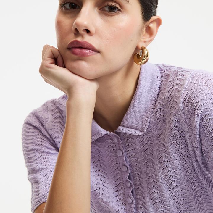 Image du produit La Redoute Collections Pullover mit Polokragen aus Baumwolle (M)