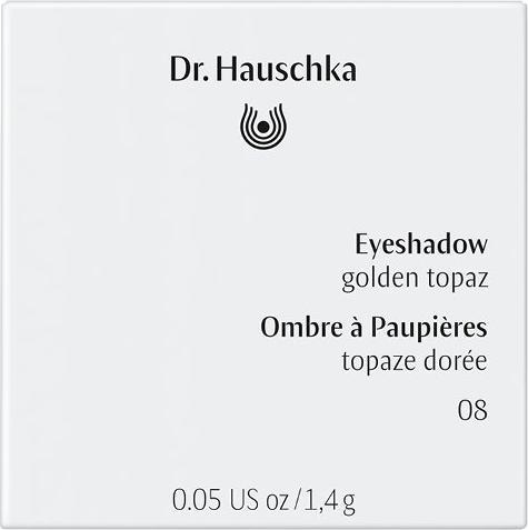 Nährwerte und Zutaten Dr. Hauschka Eyeshadow 08 golden topaz 1.4 g (08 Golden Topaz)