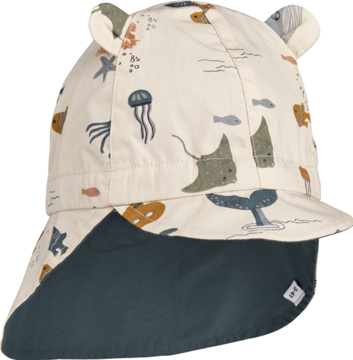 Produktbild Liewood Gorm Umkehrbarer Sonnenhut Sea Creature