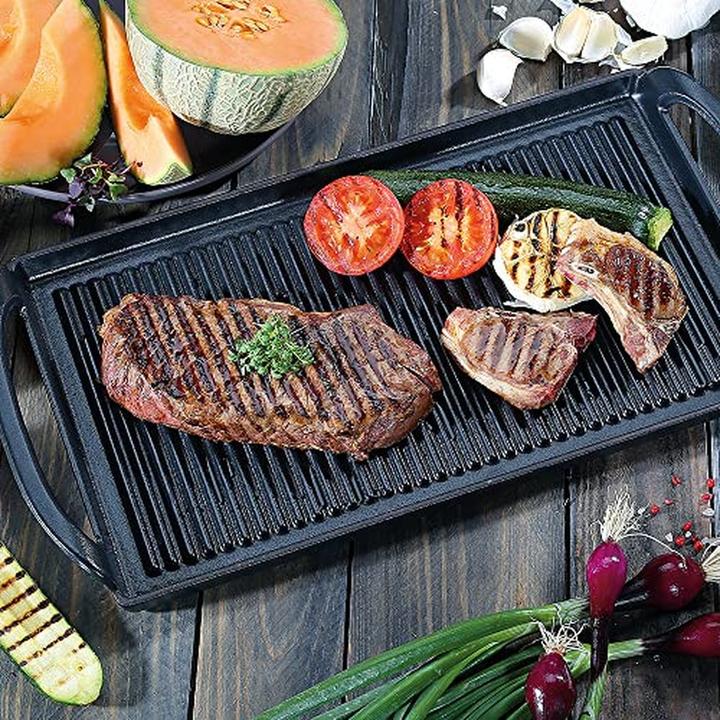 Produktbild Küchenprofi Grillplatte 38 cm Schwarz