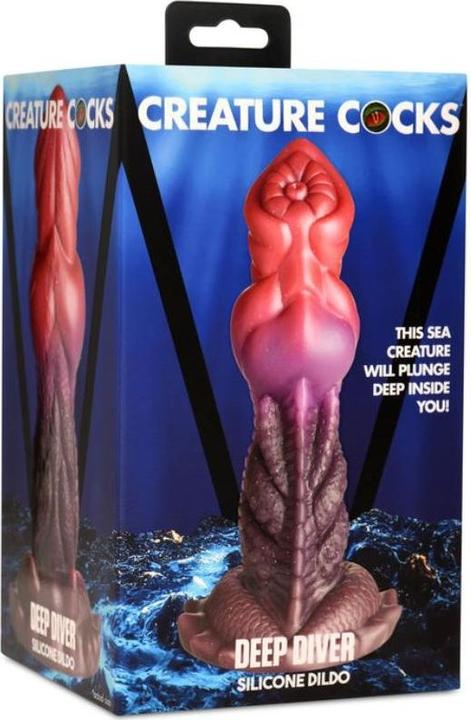 Actual product image Creature Cocks Deep Diver Silikondildo