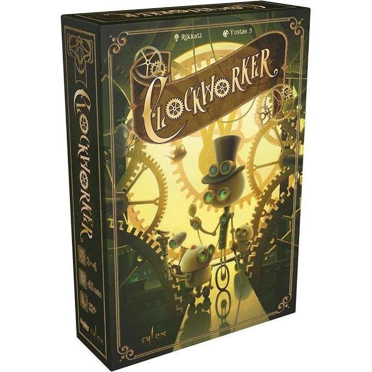 Sylex SYLD0001 - Clockworker, Brettspiel, für 2-4 Spieler, ab 12 Jahren (DE-Ausgabe) (Deutsch)