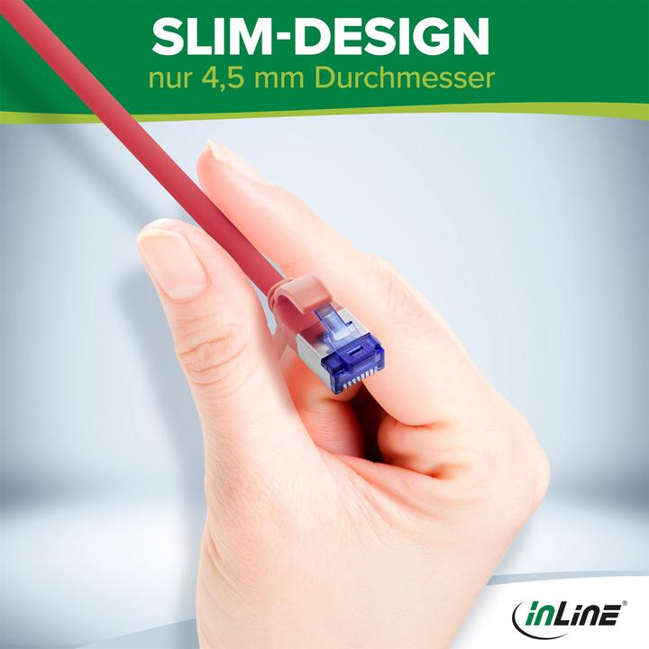 Actual product image InLine Network cable (S/FTP, CAT6a, 0.30 m)