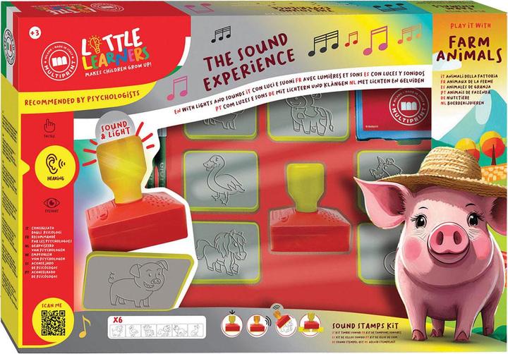 Immagine prodotto Multiprint Set di francobolli Fattoria con suono 1