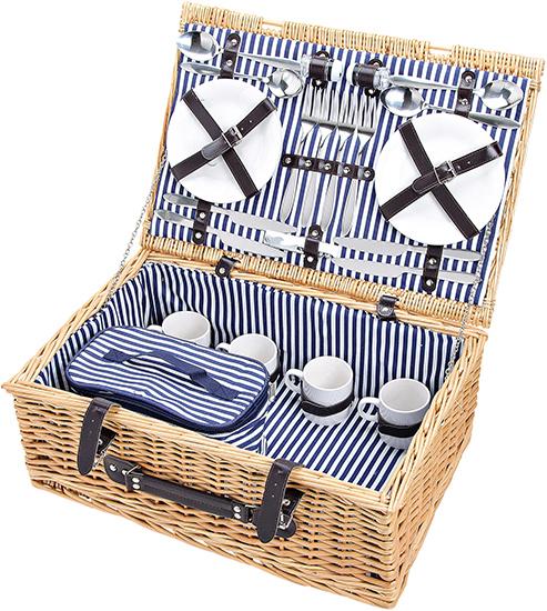 Actual product image G. Wurm Picknickkorb für 4