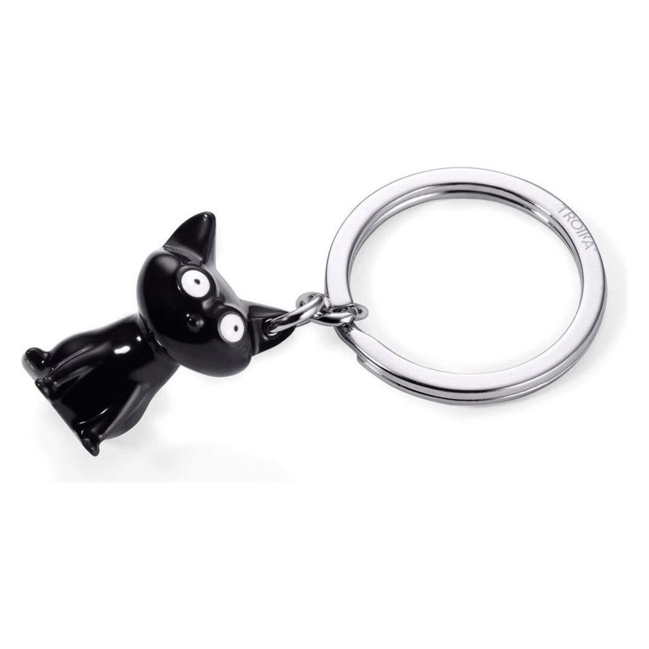 Troika KR16-22/Bk Schlüsselring/Etui Schwarz