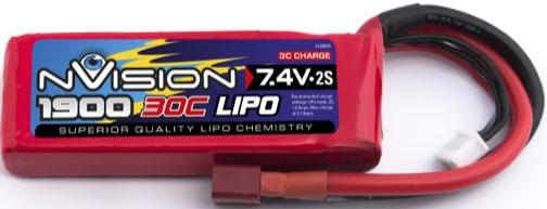 Image du produit nVision Batterie (7.40 V, 1900 mAh)