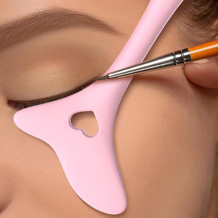 Actual product image JTI Multifunctional make-up tool - silicone - pink (Eyeliner)