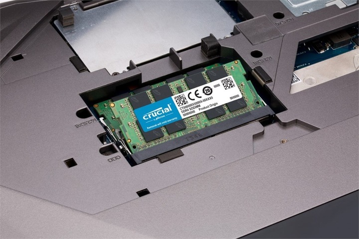 Produktbild Crucial Laptop Memory (1 x 8GB, 2400 MHz, DDR4-RAM, SO-DIMM)