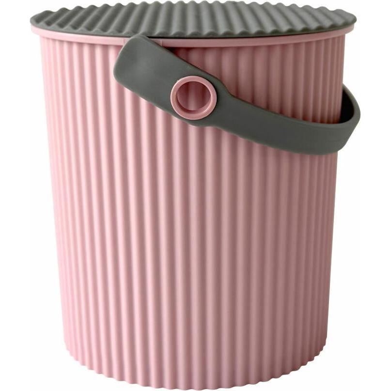 Hachiman, Portagiochi, Aufbewahrungseimer Omnioutil Baby, Kunststoff, Rosé, 700 ml, 247128