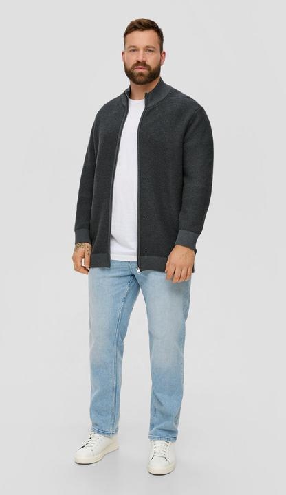 Produktbild s.Oliver Strickpullover Strickjacke aus Baumwolle (5XL)