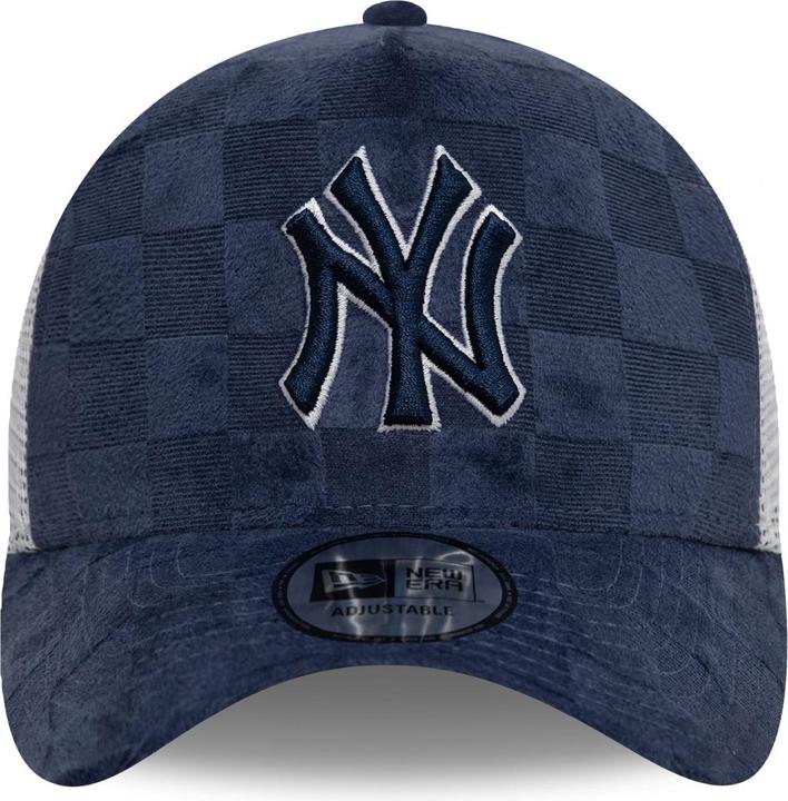 Produktbild New Era A-Frame Trucker Cap - CHECK New York Yankees navy (One Size)