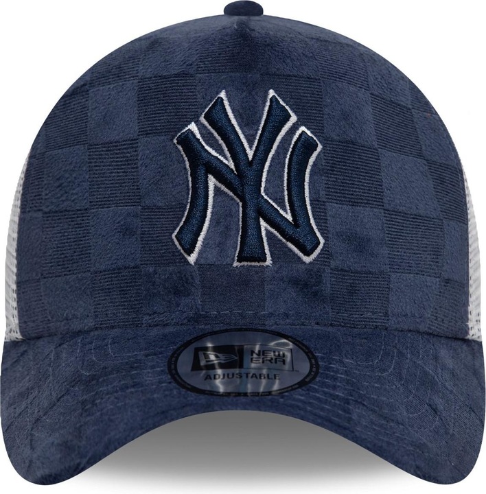 Actual product image New Era A-Frame Trucker Cap - CHECK New York Yankees navy (One size)