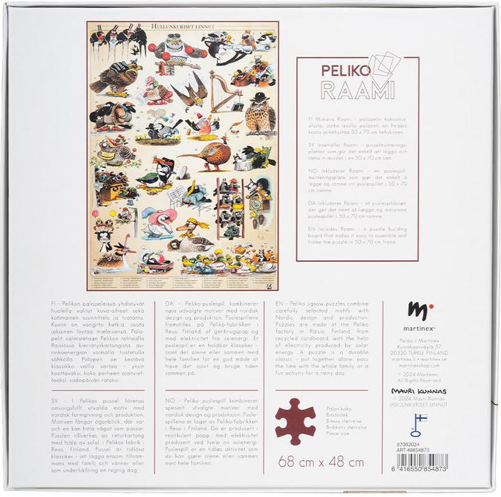 Immagine prodotto Martinex Puzzle Crazy Birds, 1000 pezzi (1000 pezzi)