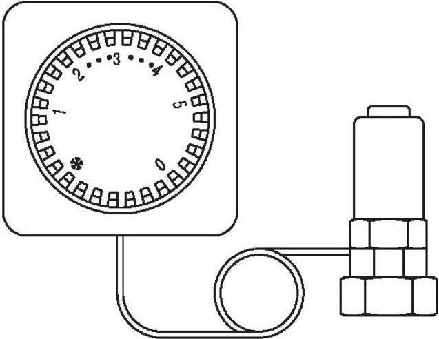 Produktbild Oventrop Thermostat Uni FH