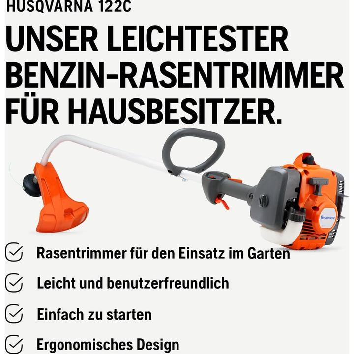 Actual product image Husqvarna Petrol lawn trimmer 122C (Trim line)