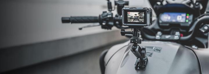 Actual product image Pgytech CapLock Action Camera Helmet Mount
