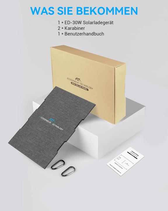 Actual product image Ecosonique Technology Solar panel (30 W, 0.92 kg)