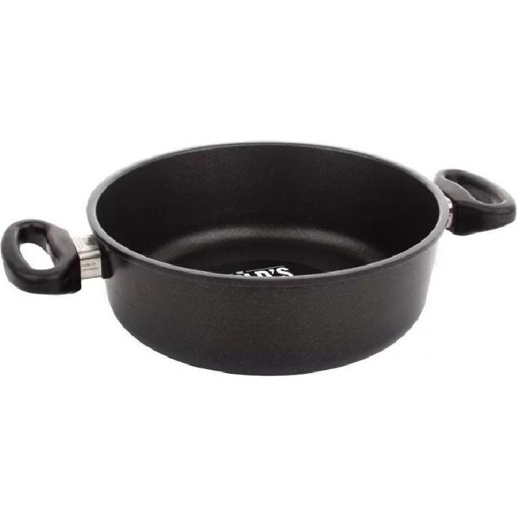 AMT Schmortopf (28 cm, Bräter + Schmortopf, Bratpfanne, Aluminiumguss) (I-828)