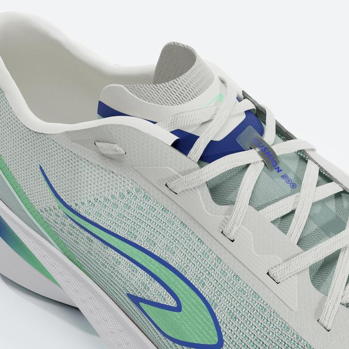 Image du produit Kiprun Chaussures de Running Homme - Cushion 500 Blanc Vert (39)