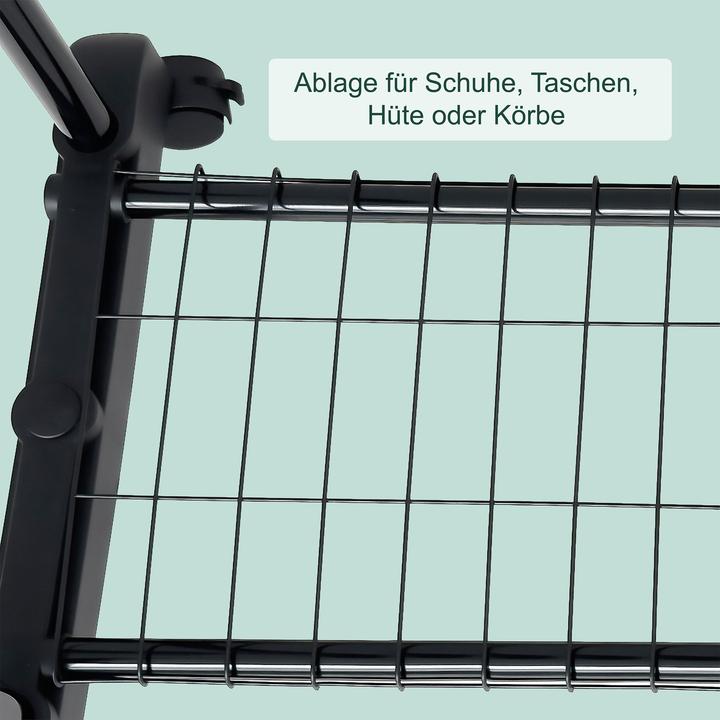 Produktbild Relaxdays Kleiderständer 2 Stangen