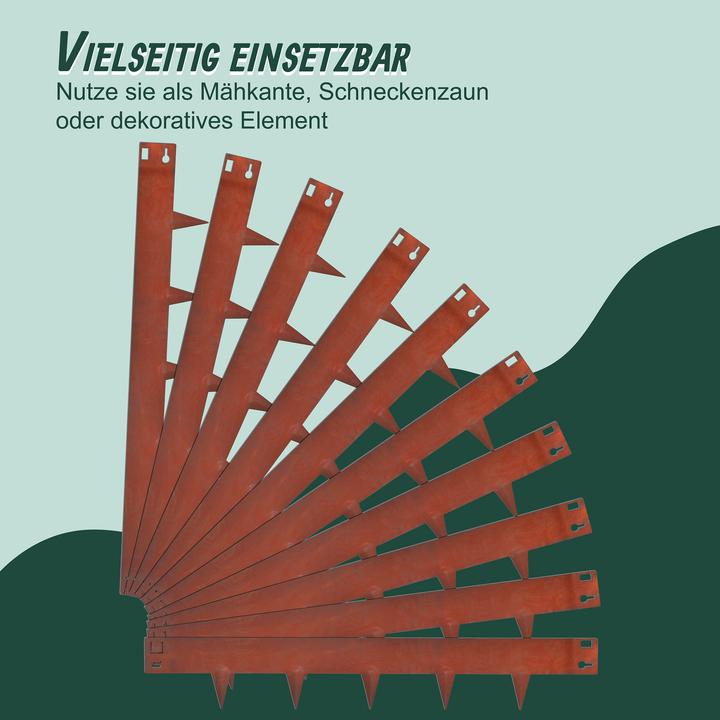 Immagine prodotto Relaxdays Set bordura (100 cm)