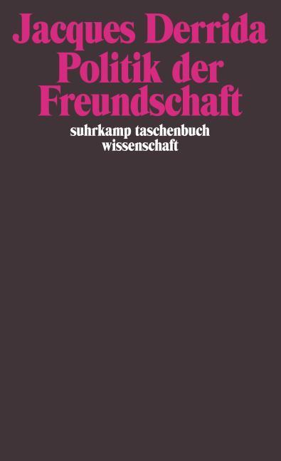 Image du produit Politik der Freundschaft (Allemand, Jacques Derrida, 2002)
