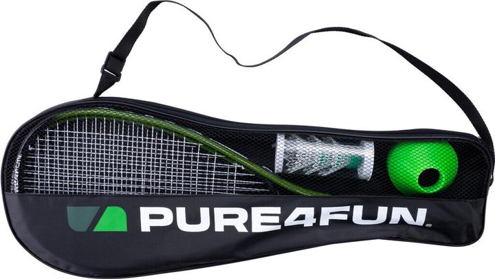 Actual product image Pure Speed badminton set