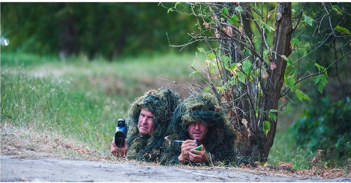 Actual product image Helikon Ghillie camouflage suit