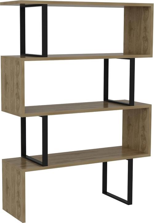 Oak and black