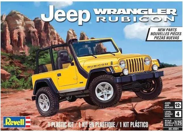 Actual product image Revell Jeep Wrangler Rubicon