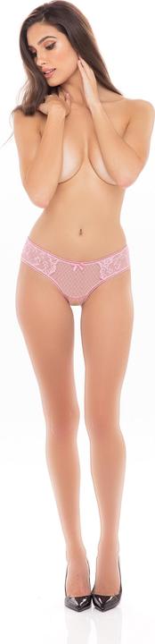 Actual product image René Rofé Surrender Sexy Slip mit offenem Schritt Rosa (S, M)