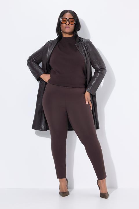 Produktbild Ulla Popken Punto-Hose Sienna, schmales Bein, Elastikbund (46)