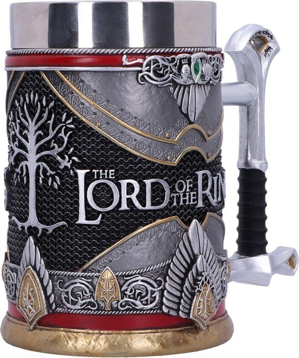 Actual product image Nemesis Now Lord of the Rings Aragorn Tankard 15.5cm (0.60 l, 1 x)