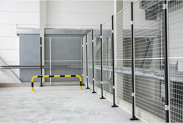 Actual product image Axelent X-STORE 2.0 partition system, wall section, height 1100 mm, width 250 mm.