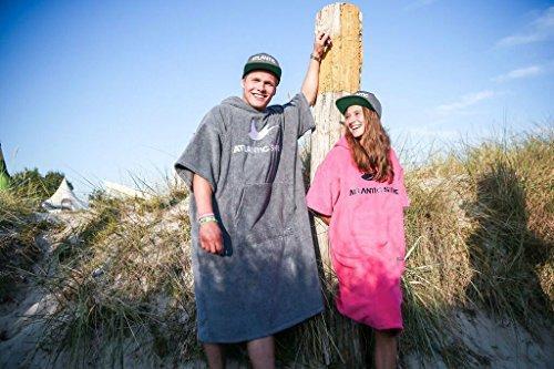 Actual product image Atlantic Shore Surf Poncho, M Grey