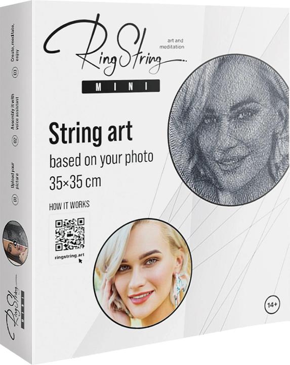 Produktbild Ring String String Art - Kunstset - Mini (35x35 cm)