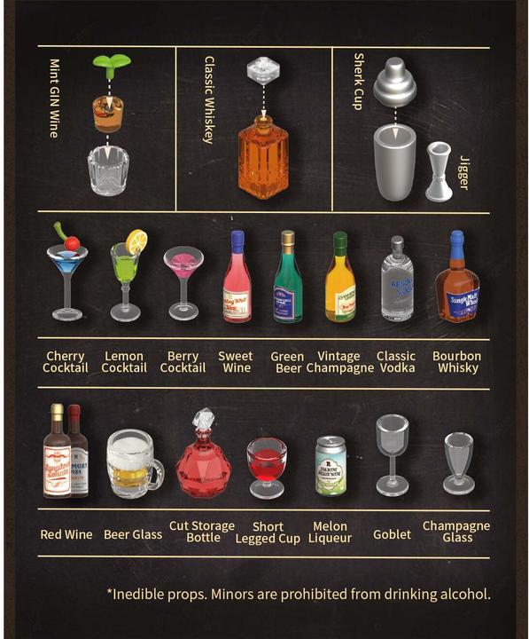 Image du produit Robotime Leisurely Cheers Bar