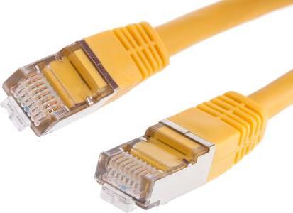 Produktbild RS PRO Patchkabel Kat.6 S/FTP gelb 5m (S/FTP, CAT6, 5 m)