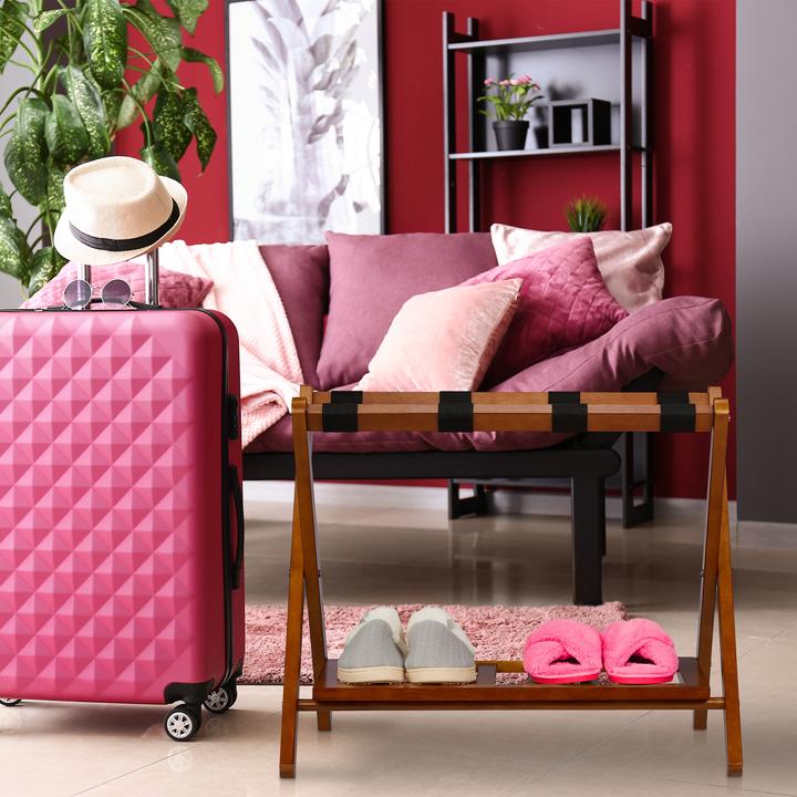 Actual product image Relaxdays Suitcase stand (Suitcase rack)